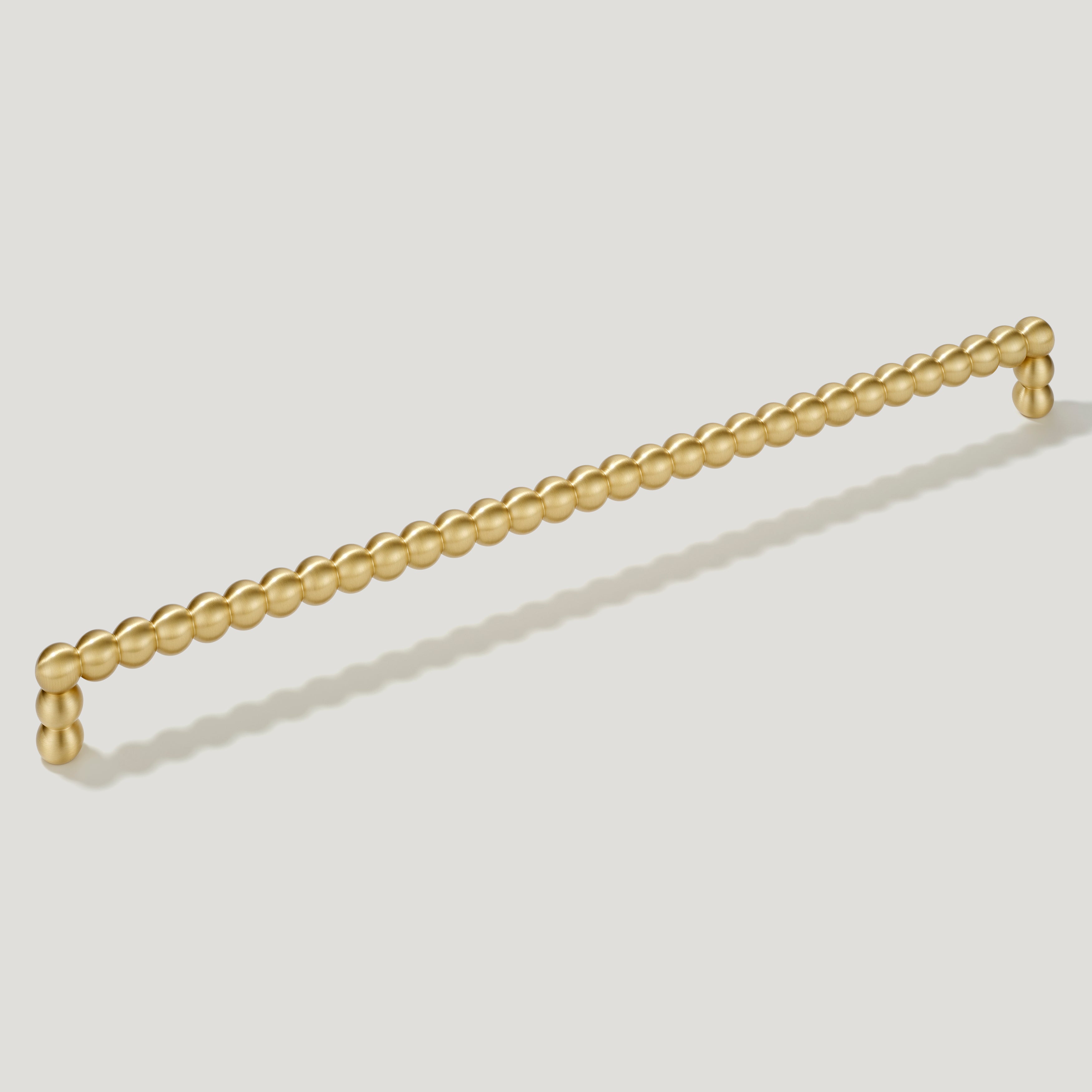 Plank Hardware Cabinetry BOBBIN 476mm Heavyweight Handle - Brass